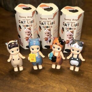 Sonny Angels Cat Life Series ( all 4 )